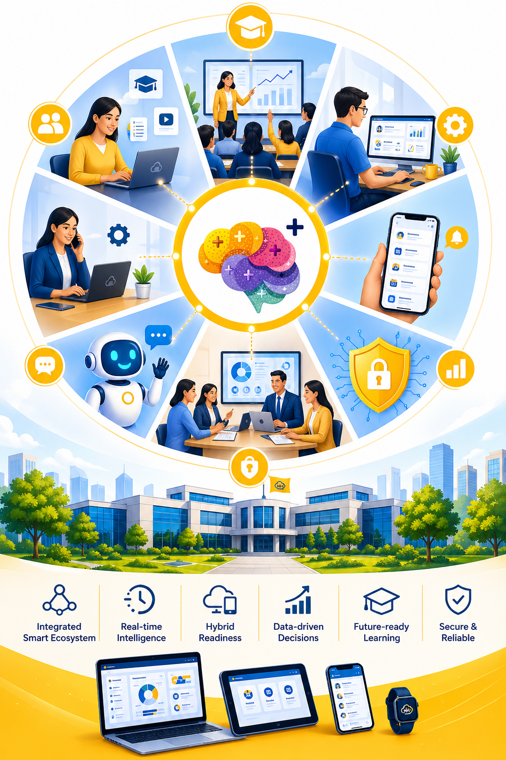 MindhostsPlus is not an upgrade to your existing systems; it is your institution’s OPERATING SYSTEM FOR THE FUTURE.